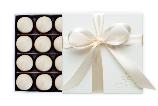 16pc Pure White Chocolate Truffles
