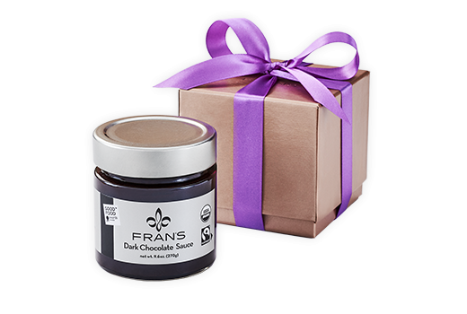 Dark Chocolate Sauce with Gift Box