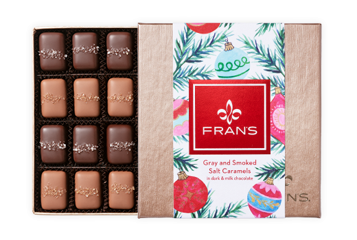 20pc Gray & Smoked Salt Caramels