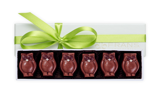 6pc Almond Owls