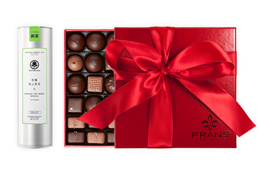 Fran's Assortment and Top Grade Sencha Tea Pairing