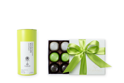 Assorted Bonbons and Petite Sencha Matcha Tea Pairing