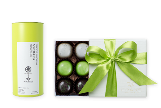 Assorted Bonbons and Petite Sencha Matcha Tea Pairing